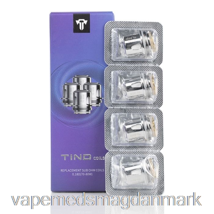 Vape Uden Nikotin Teslacigs Tind Erstatning Sspoler 0,18 Ohm Mesh Spoiler